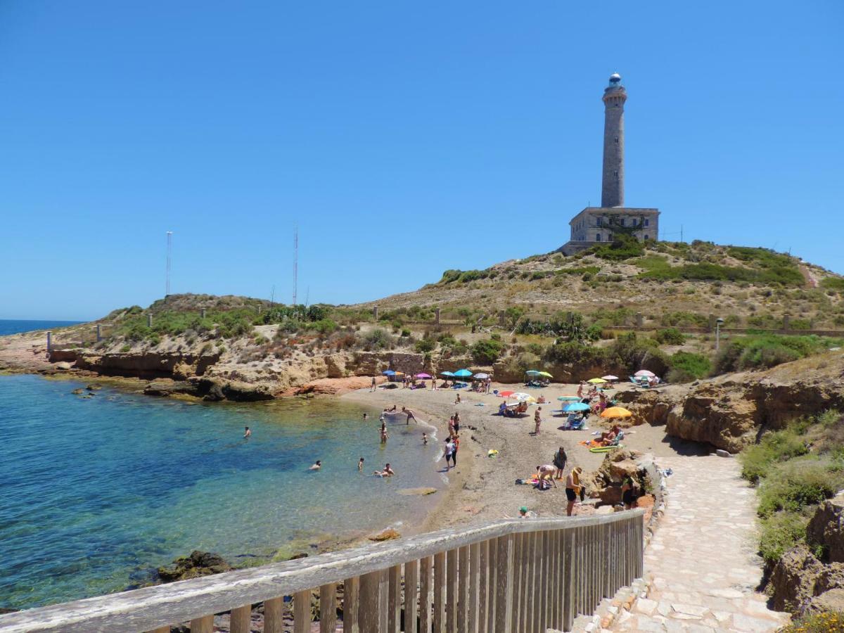 Chalet Privado En Cabo De Palos Villa Exteriör bild